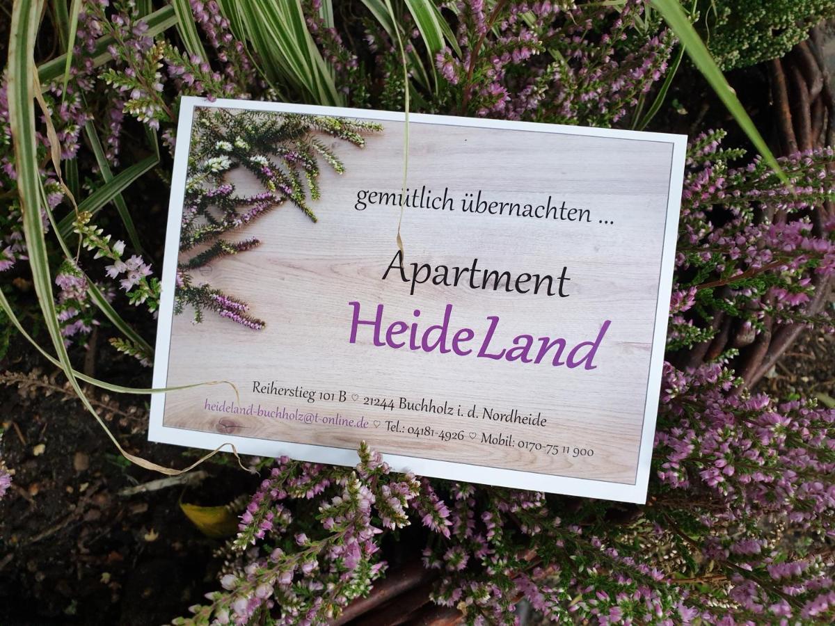 Apartment Heideland Buchholz in der Nordheide Bagian luar foto